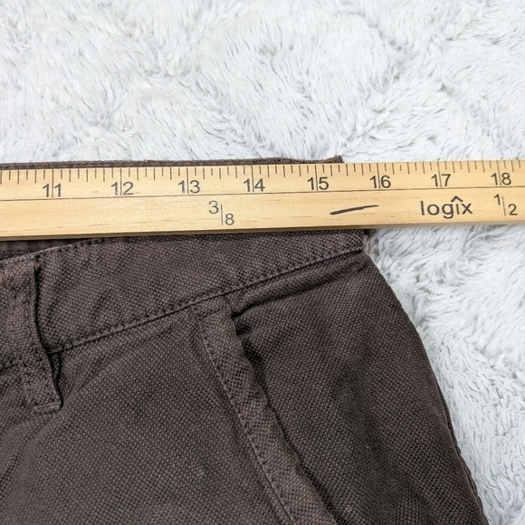 John Varvatos Converse Pants Mens 30 Brown Cotton Twill Straight Chunckin Skinny - Picture 5 of 10